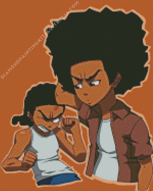 Huey And Riley Characters Diamond Painting