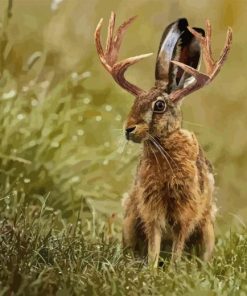 Jackalope Animal Diamond Painting