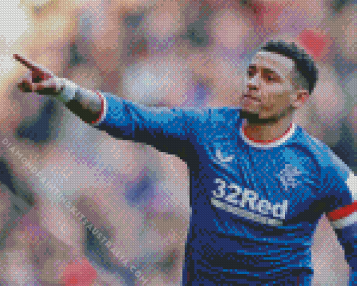 James Tavernier Player Diamond Painting