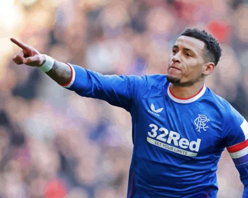 James Tavernier Player Diamond Painting