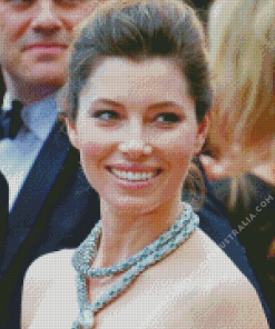 Jessica Biel Diamond Painting