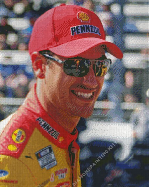 Joey Logano Diamond Painting