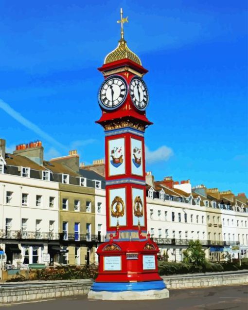 Jubilee Clock Tower Diamond Painting
