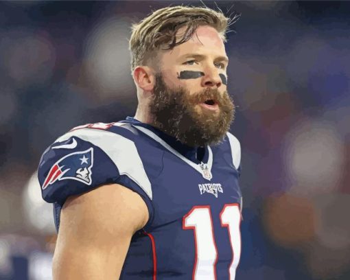 Julian Edelman Player Diamond Painting