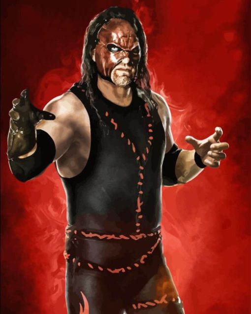 Kane Wrestler Diamond Painting