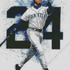 Ken Griffey Jr Player Diamond Painting