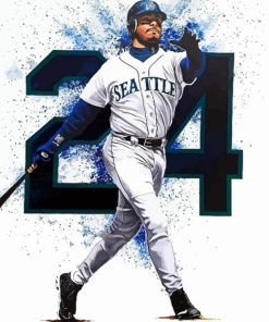 Ken Griffey Jr Player Diamond Painting