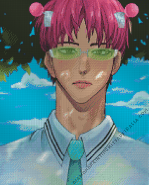 Kusuo Saiki Character Diamond Painting