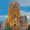 La Sagrada Familia Spain Diamond Painting