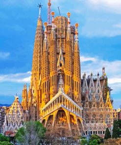 La Sagrada Familia Spain Diamond Painting