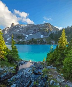 Lake Alpine California Diamond Painting