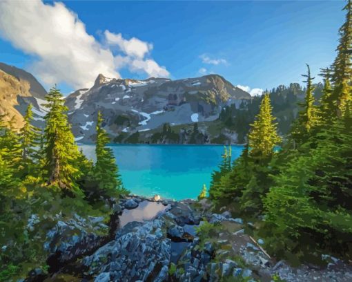 Lake Alpine California Diamond Painting