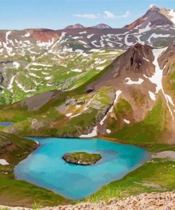 Lake Alpine In California Diamond Painting