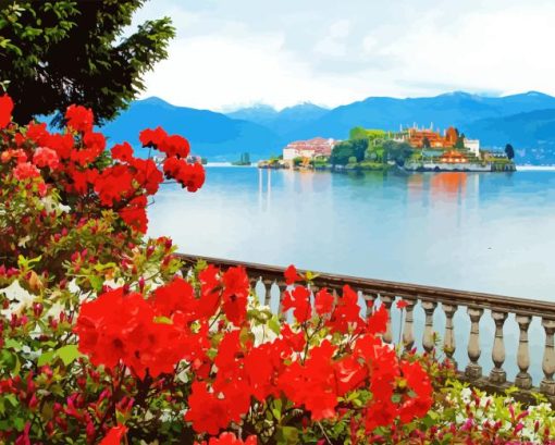 Lake Maggiore Italy Diamond Painting