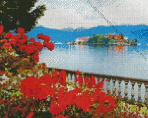 Lake Maggiore Italy Diamond Painting