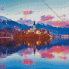 Lake Bled In Slovenia Diamond Painting