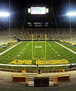 Lambeau Field Stadium Diamond Painting