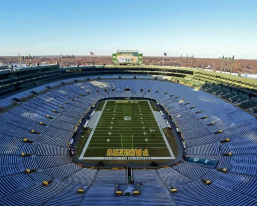 Lambeau Field Wisconsin Diamond Painting