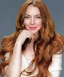 Lindsay Lohan Actress Diamond Painting