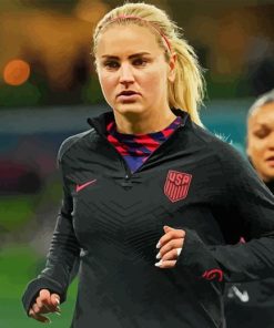 Lindsey Horan Player Diamond Painting