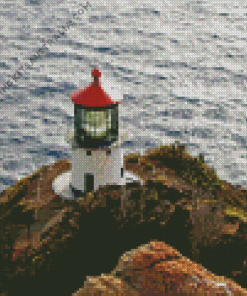 Makapuu Lightgouse Diamond Painting