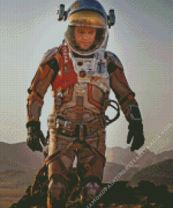 Mark Watney The Martian Diamond Painting