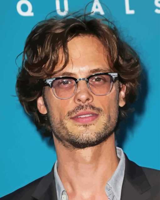 Matthew Gray Gubler Diamond Painting