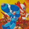 Mega Man X Legacy Diamond Painting