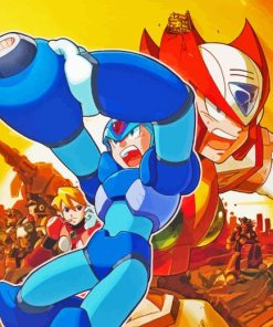 Mega Man X Legacy Diamond Painting