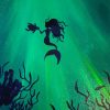 Mermaid Silhouette Diamond Painting