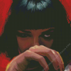 Mia Wallace Character Diamond Painting