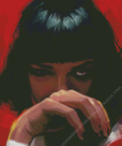 Mia Wallace Character Diamond Painting