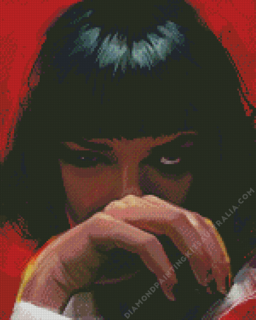 Mia Wallace Character Diamond Painting