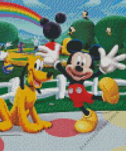 Mickey Mouse Clubhouse Serie Diamond Painting