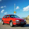 Mk3 Red Golf Car Diamond Painting