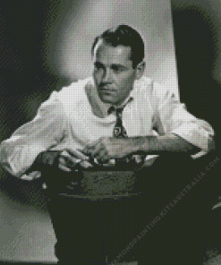 Monochrome Henry Fonda Diamond Painting