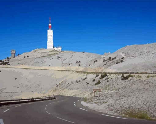 Mount Ventoux France Diamond Painting