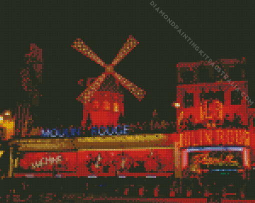 Moulin Rouge Paris Diamond Painting