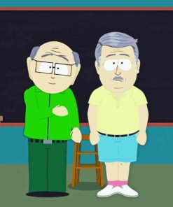 Mr Garrison Characters Diamond Painting