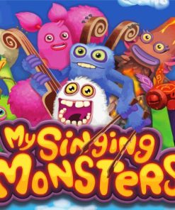 My Singing Monsters Game Diamond Painting