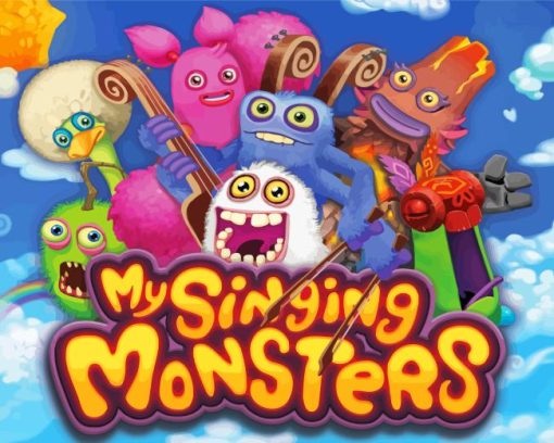 My Singing Monsters Game Diamond Painting