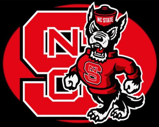 NC State Wolfpack Logo Diamond Painting