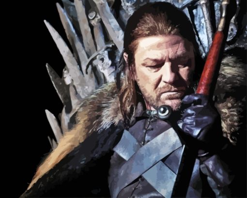 Ned Stark Character Diamond Painting