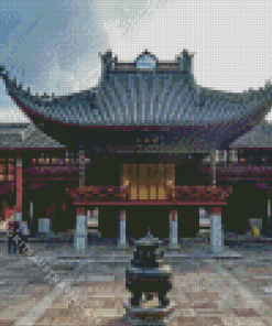 Ningbo Temple Diamond Painting