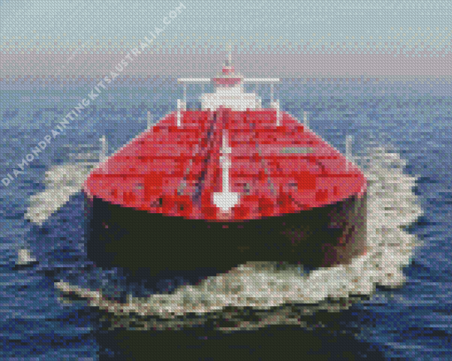 Ocean Tanker Diamond Painting