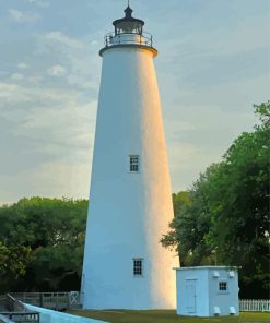 Ocracoke Lighthouse Diamond Painting