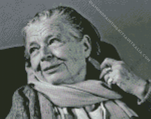 Old Marguerite Yourcenar Diamond Painting