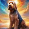 Cute Otterhound Dog Diamond Painting