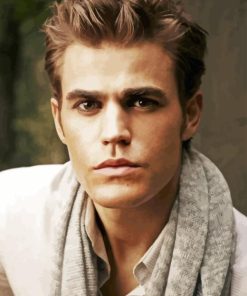 Paul Wesley Actor Diamond Painting