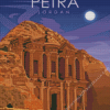 Petra Jordan Country Diamond Painting